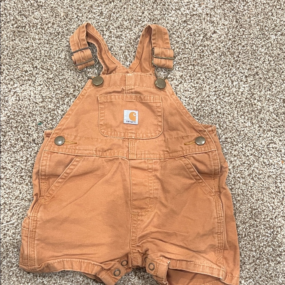 Carhartt Kids Brown Overalls